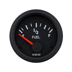 VDO Cockpit Vision Fuel Gauge 12V -240 33Ohms For Oe Senders Type 52mm