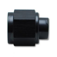 Vibrant Performance Fitting Cap 10 AN Aluminum Black Anodize