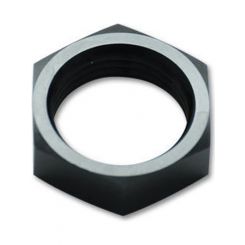 Vibrant Performance Bulkhead Fitting Nut 6 AN Aluminum Black Anodize
