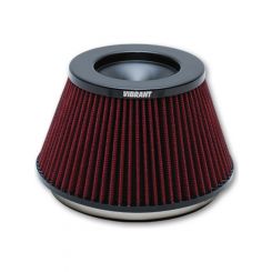 Vibrant Performance Air Filter Element Classic Clamp-On Conical 6-1/2 i