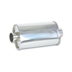 Vibrant Performance Muffler Streetpower 3 in Center Inlet 3 in Center Ou