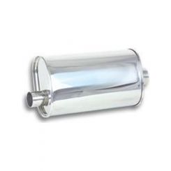 Vibrant Performance Muffler Street Power 2-1/2 in Offset Inlet 2-1/2 in