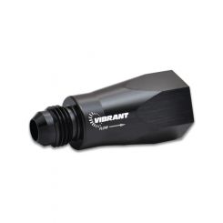 Vibrant Performance Check Valve 8 AN Male Inlet 8 AN Male Outlet Alumin