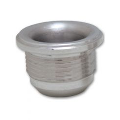 Vibrant Performance Bung 6 AN Male Weld-On 7/8 in Flange Alloy Natural