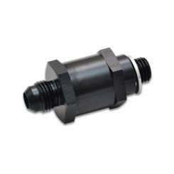 Vibrant Performance Check Valve 12 mm x 1.5 Inlet 8 AN Male Outlet Alum