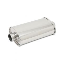 Vibrant Performance Muffler Streetpower 3-1/2 in Center Inlet / Outlets