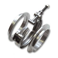 Vibrant Performance Aluminum V-Band Flange Assembly, for 2.5" OD Tubing