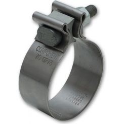 Vibrant Performance Exhaust Clamp Band Clamp 2 in Diameter 1-1/4 in Wide