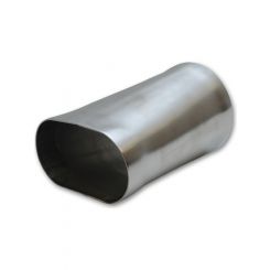 Vibrant Performance Exhaust Pipe Transition 3-1/2 in Round to 3-1/2 in