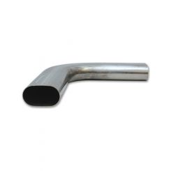 Vibrant Performance Exhaust Bend 90 Degree Mandrel 3 in Oval 5-1/2 in R