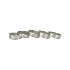 Vibrant Performance Pie Cuts, 3.00" OD Titanium, Set of 5