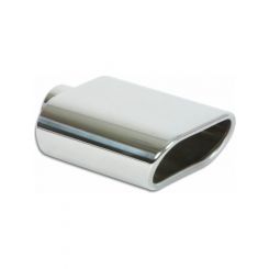 Vibrant Performance Exhaust Tip Weld-On 2-1/4 in Inlet 5-1/2 X 3 in Oval