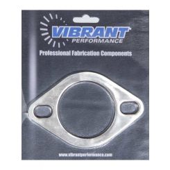 Vibrant Performance Collector Flange 2-Bolt 3/8 in Thick 2.5 in ID Stai