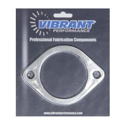 Vibrant Performance Collector Flange 2-Bolt 3/8 in Thick 3 in ID Stainl
