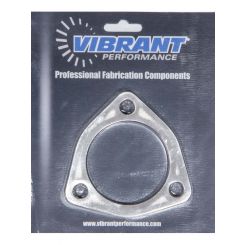 Vibrant Performance Collector Flange 3-Bolt 3/8 in Thick 2.5 in ID Stai