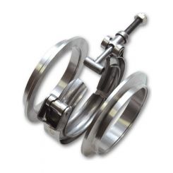 Vibrant Performance V-Band Clamp Assembly 2 in OD Tubing Stainless Natur