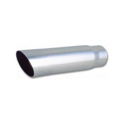 Vibrant Performance Exhaust Tip Weld-On 2-1/2 in Inlet 3 in Round Outlet