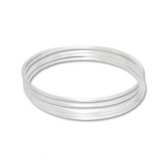Vibrant Performance Fuel Line 5/16 in 25 ft Aluminum Natural