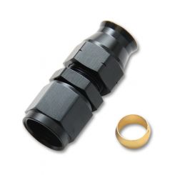 Vibrant Performance Fitting Tube End Straight 6 AN Female to 5/16 in Tu