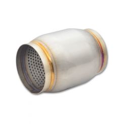 Vibrant Performance Race Muffler, 3" inside diameter x 5" OAL Stainless
