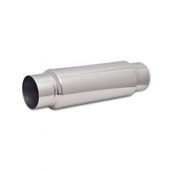 Vibrant Performance Muffler Race 4 in Inlet 4 Outlet 5 in Diameter Body