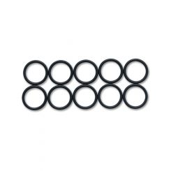 Vibrant Performance Package of 10, -6AN Rubber O-Rings Black