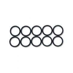 Vibrant Performance Package of 10, -8AN Rubber O-Rings Black