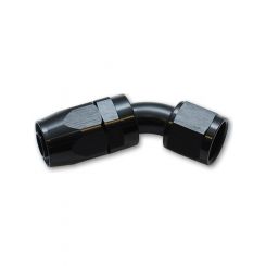 Vibrant Performance Swivel Hose End Fitting, 45; Size: -10AN Black