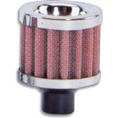 Vibrant Performance Breather Clamp-On Round 3/8 in OD Tube 2-1/8 in Roun