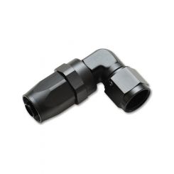 Vibrant Performance Elbow Forged Hose End Fitting, 90; Size: -6AN Black