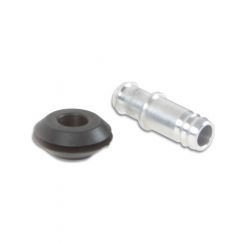 Vibrant Performance Vacuum Line Fitting, 10mm OD Straight 1.50" Length