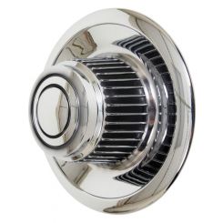 Vision Wheel Wheel Center Cap Derby Plastic Chrome Vision Rallye Wheel