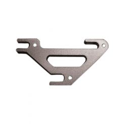 Wehrs Machine Rack and Pinion Spacer 1/8 in Thick Aluminum Black Ano