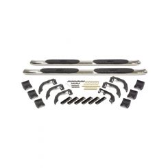 Westin Step Bars Pro Traxx Oval 4 in OD Mount Kit Included Stainless