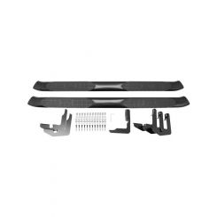 Westin Step Bars Pro Traxx Oval 5 in OD Mount Kit Included Steel Bla