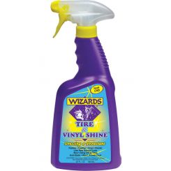 Wizard Products Tire Shine Tire and Vinyl Shine 22 oz Spray Bottle