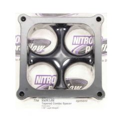 Wilson Manifolds Carburetor Spacer Tapered Lightweight 1-1/2 in Thick 4
