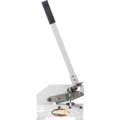 Woodward Fab Throatless Shear 8 in Blade Cast Iron Gray Paint 3/16 in S