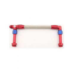 XRP-Xtreme Racing Prod. Carburetor Fuel Line 8 AN Single Male Inlet 7/