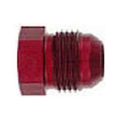 XRP-Xtreme Racing Prod. Fitting Plug 8 AN Hex Head Aluminum Red Anodize