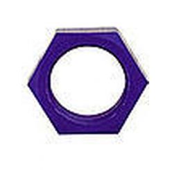 XRP-Xtreme Racing Prod. Bulkhead Fitting Nut 8 AN Aluminum Blue Anodize