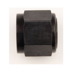 XRP-Xtreme Racing Prod. Fitting Cap 4 AN Aluminum Black Anodize