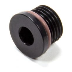 XRP-Xtreme Racing Prod. Fitting Plug 6 AN Male O-Ring Allen Head Black