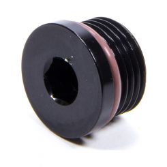 XRP-Xtreme Racing Prod. Fitting Plug 8 AN Male O-Ring Allen Head Black