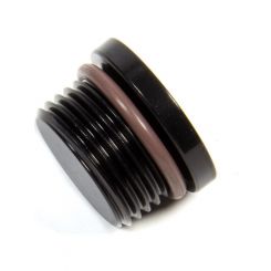 XRP-Xtreme Racing Prod. Fitting Plug 12 AN Male O-Ring Allen Head Blac