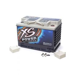 XS Power Battery Battery D Series AGM 12V 815 Cranking Amp Threaded Ter