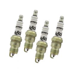 Accel Spark Plug Shorty 14 mm Thread 0.460 in Reach Tapered Seat Resi