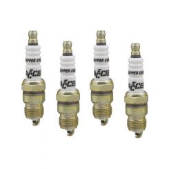 Accel Spark Plug Shorty 14 mm Thread 0.460 in Reach Tapered Seat Resi