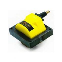 Accel Ignition Coil Super Coil E-Core 0.300 ohm Male HEI 48000V Yellow