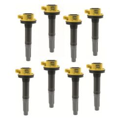 Accel Ignition Coil Pack Super Coil Coil-On-Plug 38000V Yellow Ford
